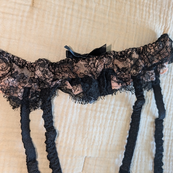 Agent Provocateur Francoise Bra And Garter Belt Set - Picture 12 of 12